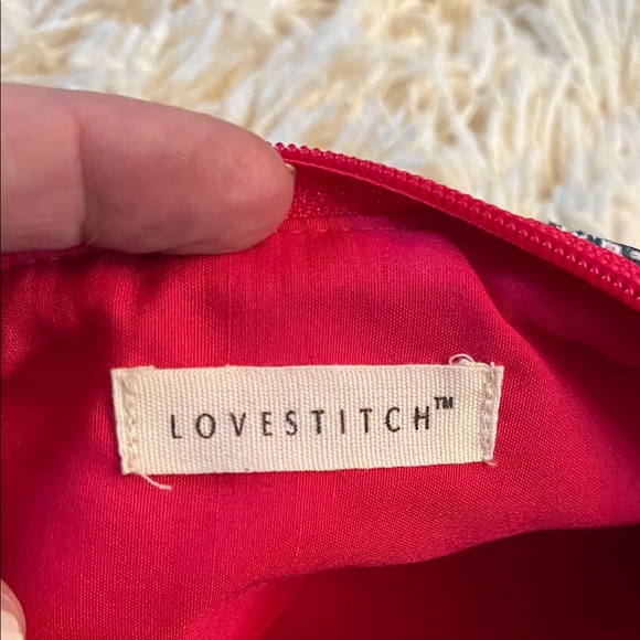 Lovestitch Multicolor Patterned Cosmetic Bag - Picture 2 of 4